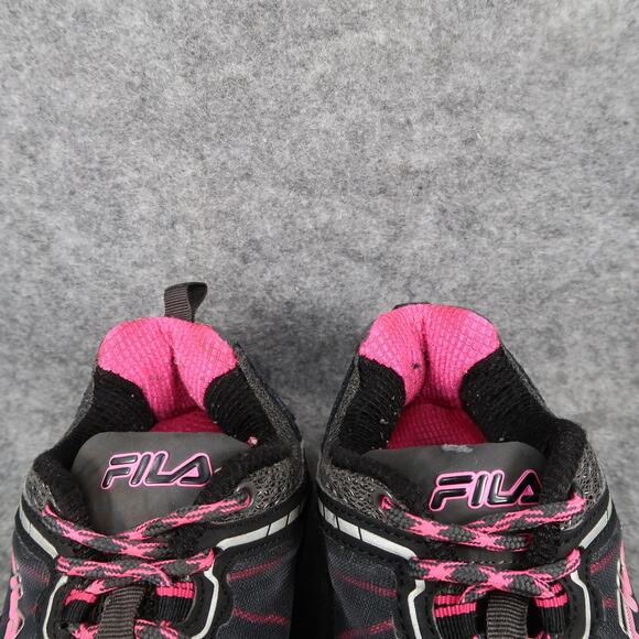 Fila Shoes Womens 8.5 Athletic Trainer Trail Running Active Sport Comfort Grey - Picture 3 of 11
